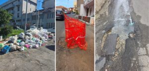 rifiuti buche e perdite idriche