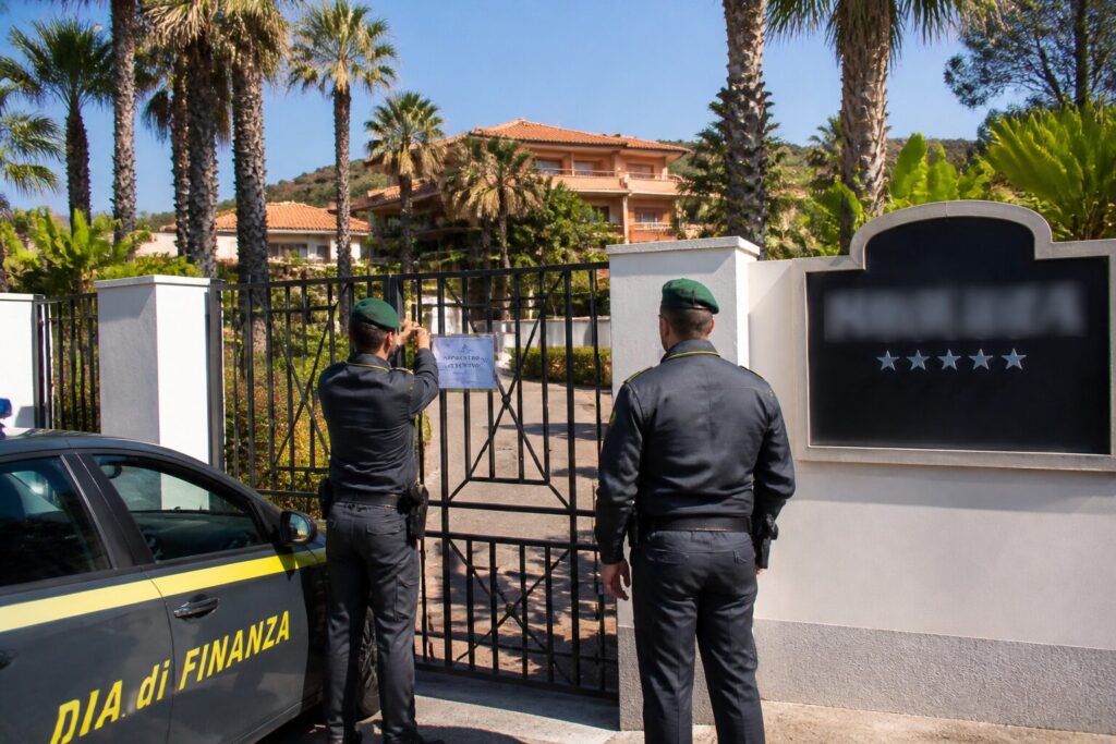 sequestro complesso turistico