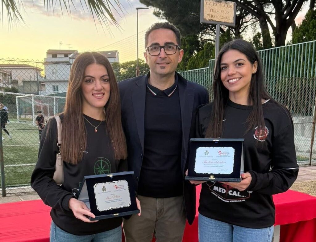sindaco polistena premia d'elia e salvatore puliservice