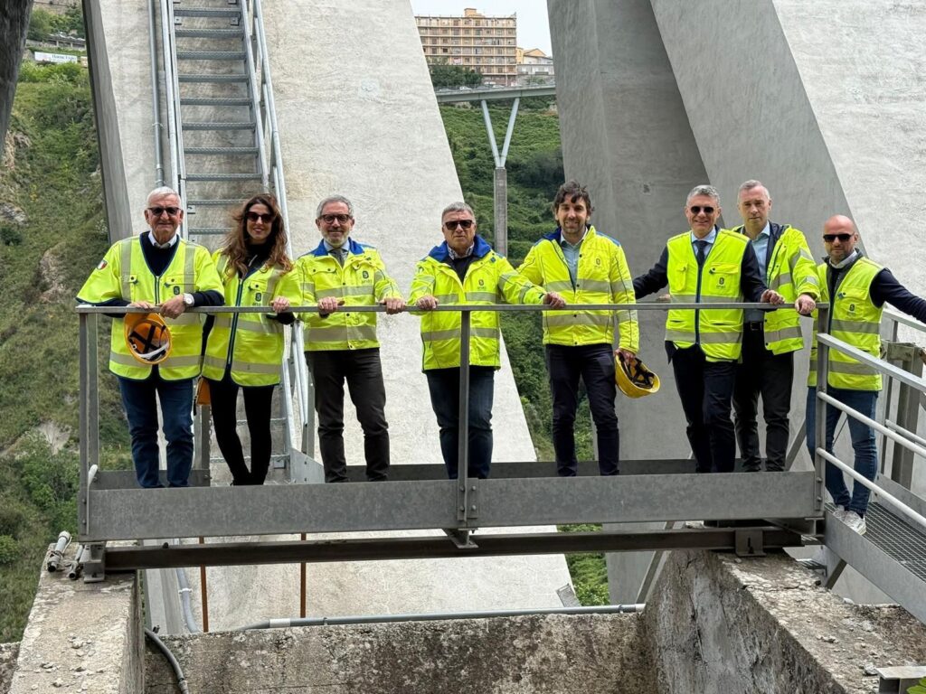 sopralluogo sul viadotto “Bisantis”