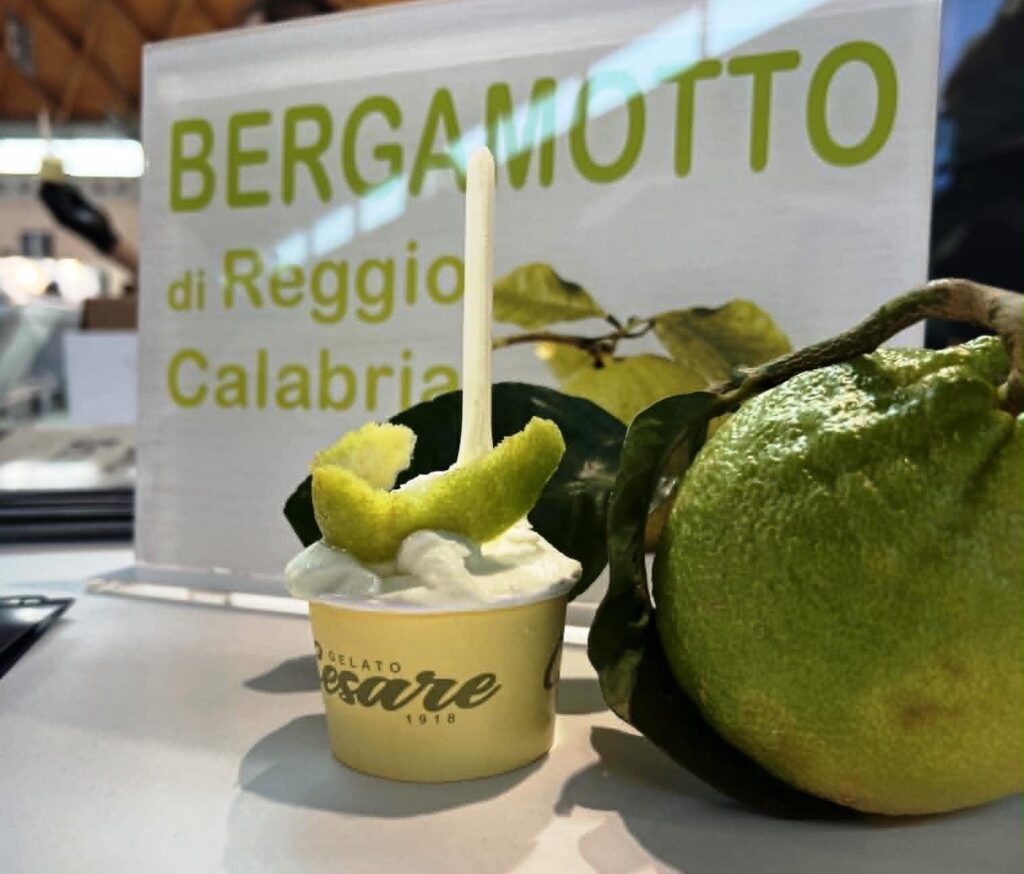 sorbetto al bergamotto di reggio calabria