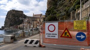 strada chiusa per lavori