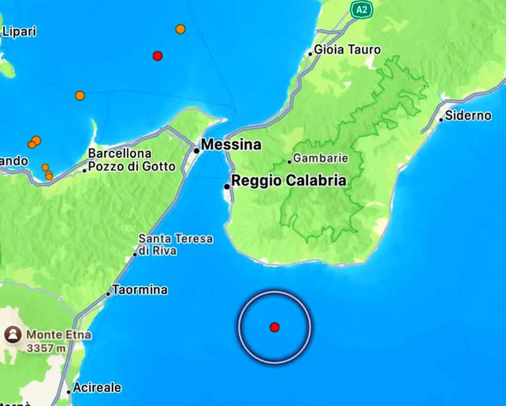 terremoto melito porto salvo