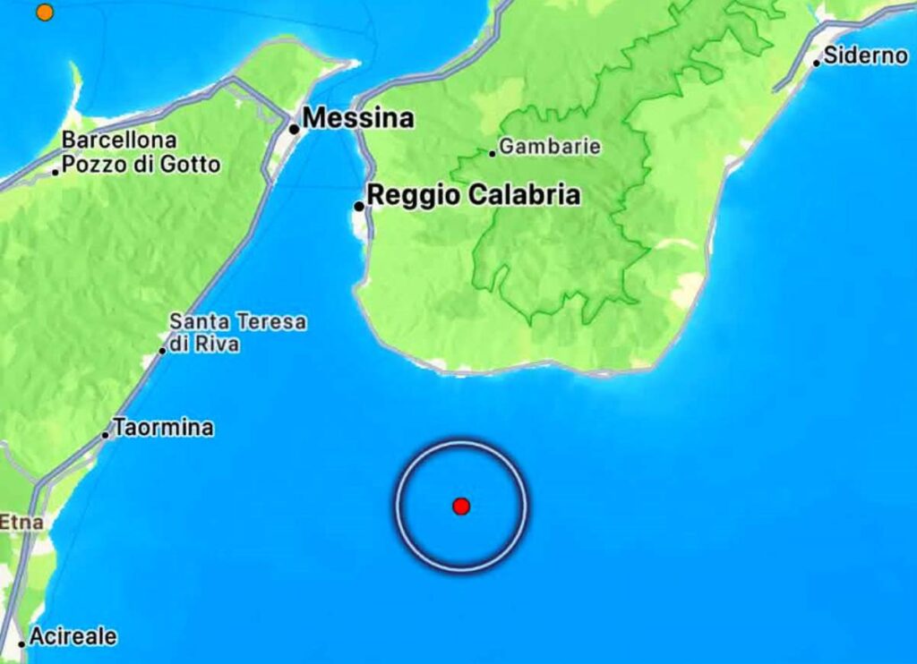 terremoto melito porto salvo