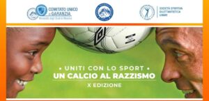 un calcio al razzismo