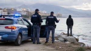uomo tenta suicidio polizia