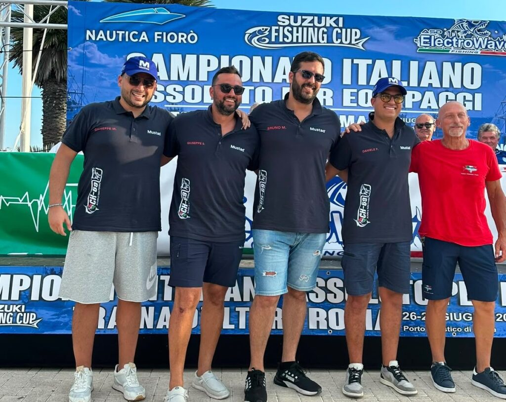 62ª edizione Campionato Italiano Assoluto per Equipaggi di Traina d'Altura FIPSAS squadra ASD CH-69