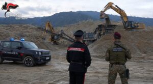 Carabinieri sabbia