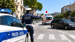 Incidente polizia locale