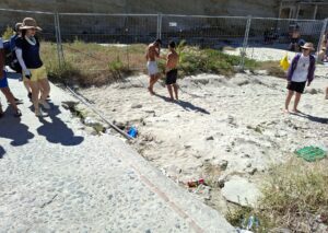Accesso spiaggia Tropea