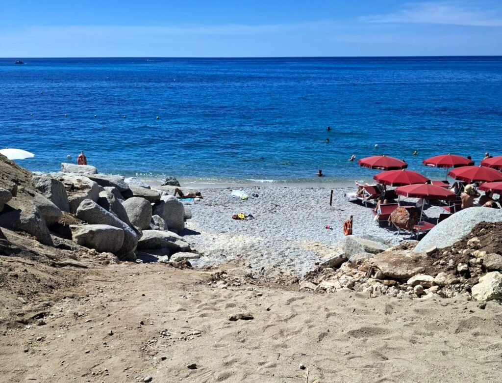 Accesso spiaggia Tropea