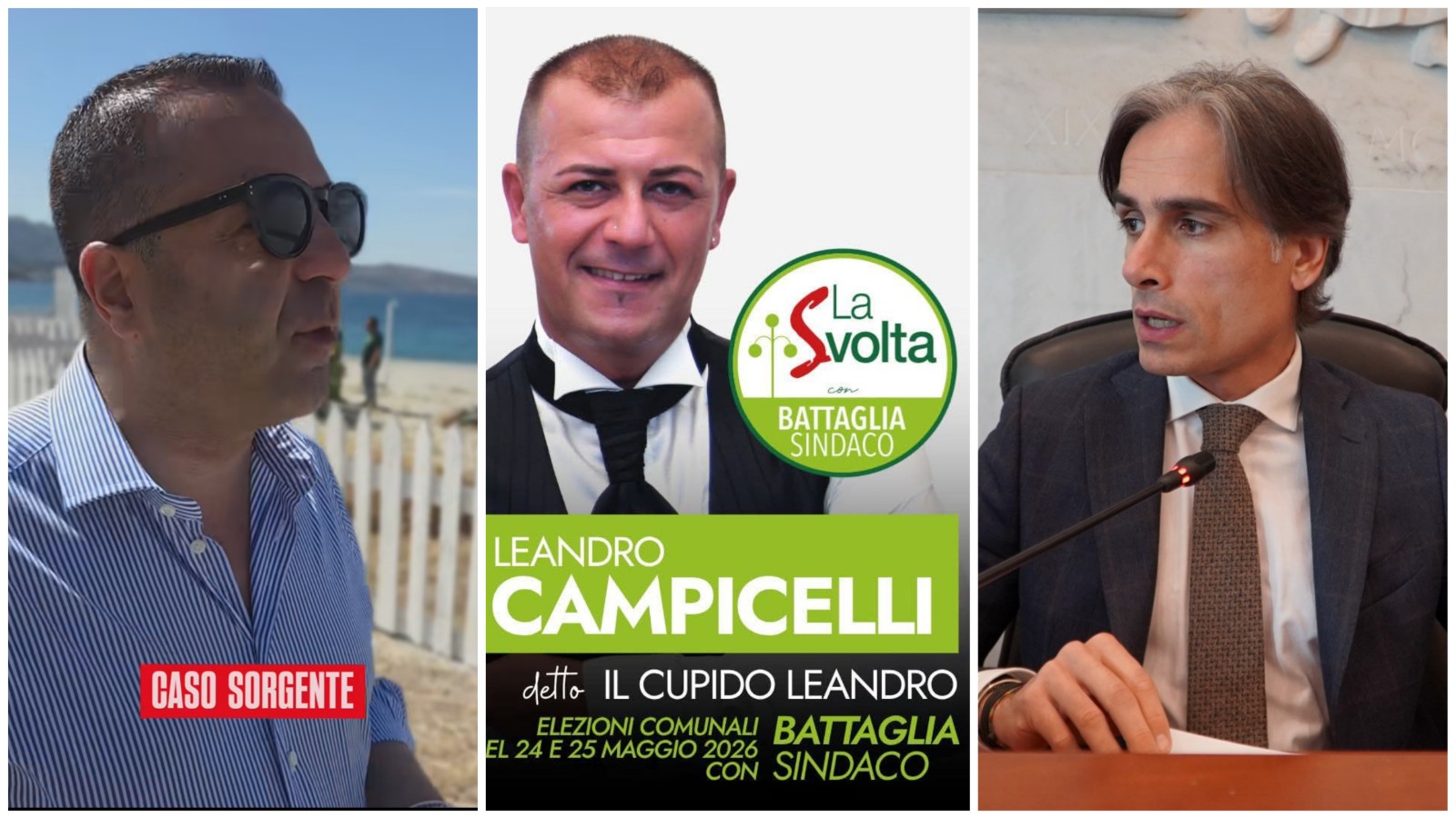Cannizzaro, Campicelli e Falcomatà RiCoPo