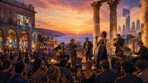 Concerto jazz al tramonto