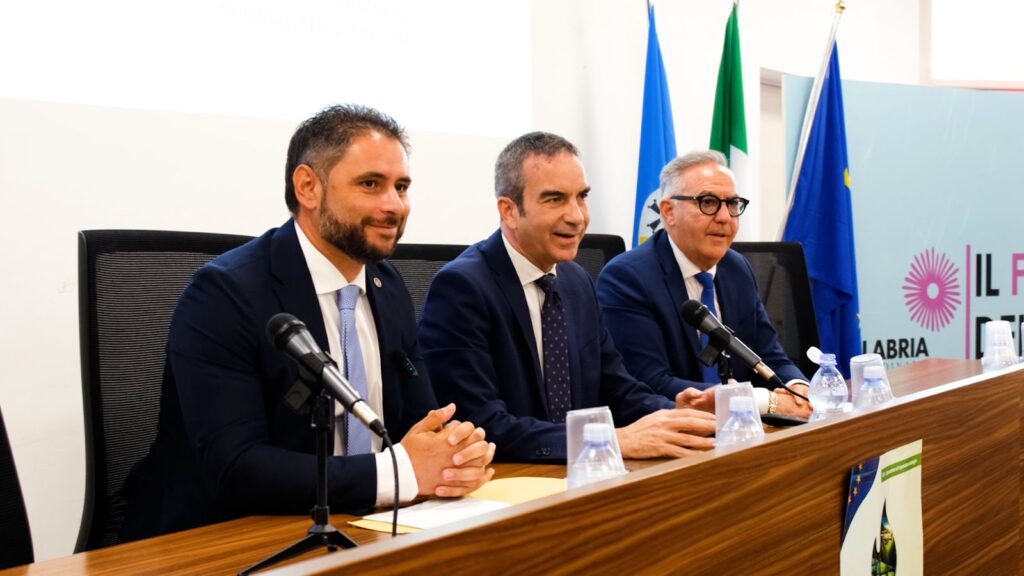 Conferenza stampa depurazione Calabria