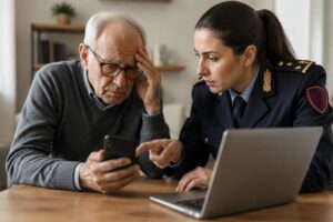 Consulto su frode con la polizia