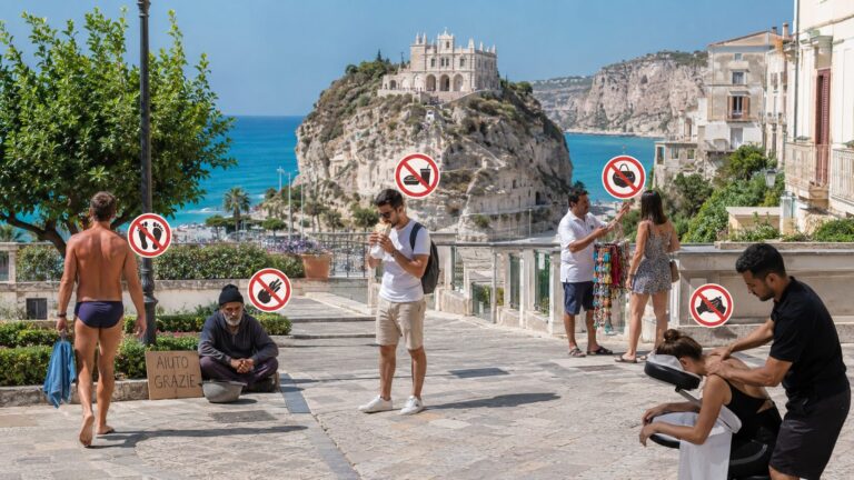 Estate 2026 a Tropea: tutti i divieti per i turisti, ma scattano anche gli obblighi per i residenti