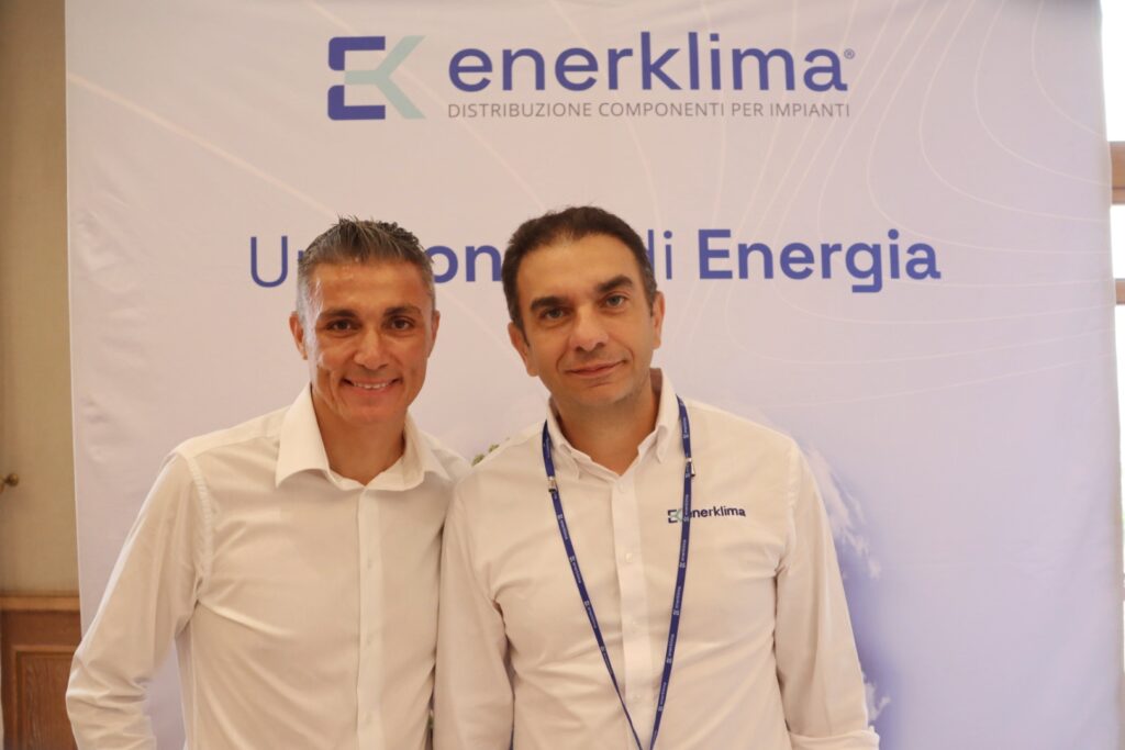 GIovanni Tomasello Domotek e Riccardo Priolo CEO Enerklima