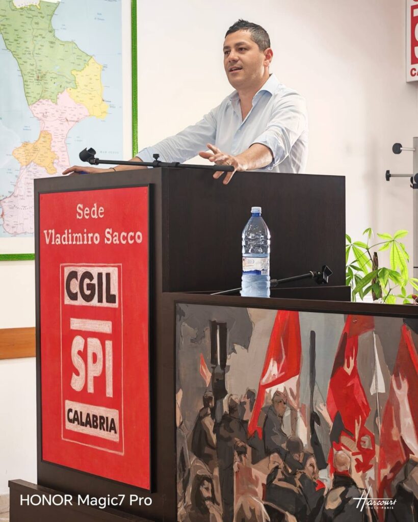 Fillea Cgil Assemblea generale Simone Celebre