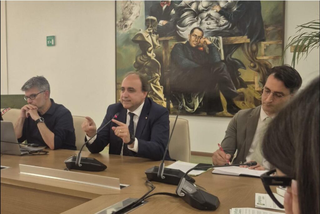 Franco Aceto interviene in commissione