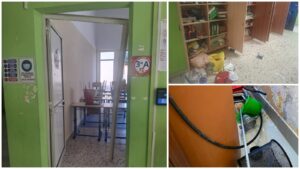 Furti e vandalismo scuola Ciraolo