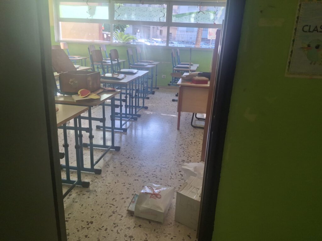 Furti e vandalismo scuola Ciraolo Rione Marconi
