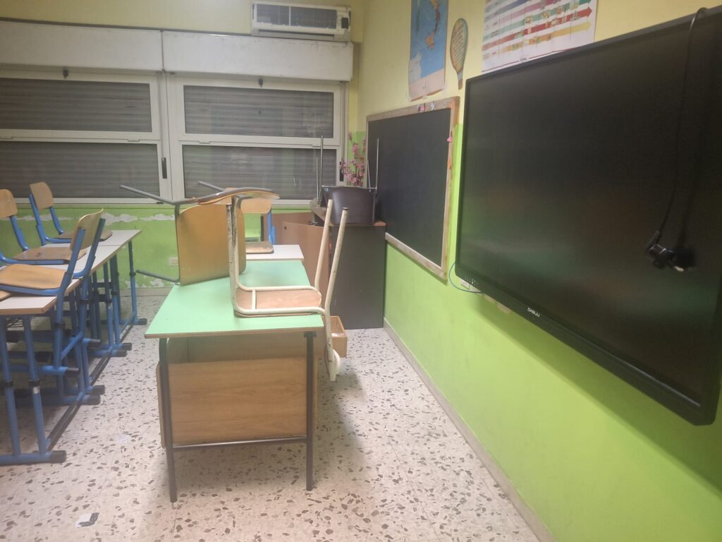 Furti e vandalismo scuola Ciraolo Rione Marconi