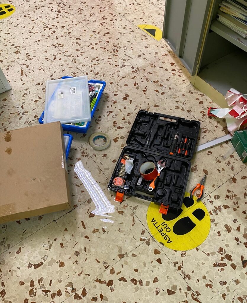 Furti e vandalismo scuola Ciraolo Rione Marconi