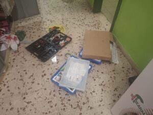 Furti e vandalismo scuola Ciraolo Rione Marconi