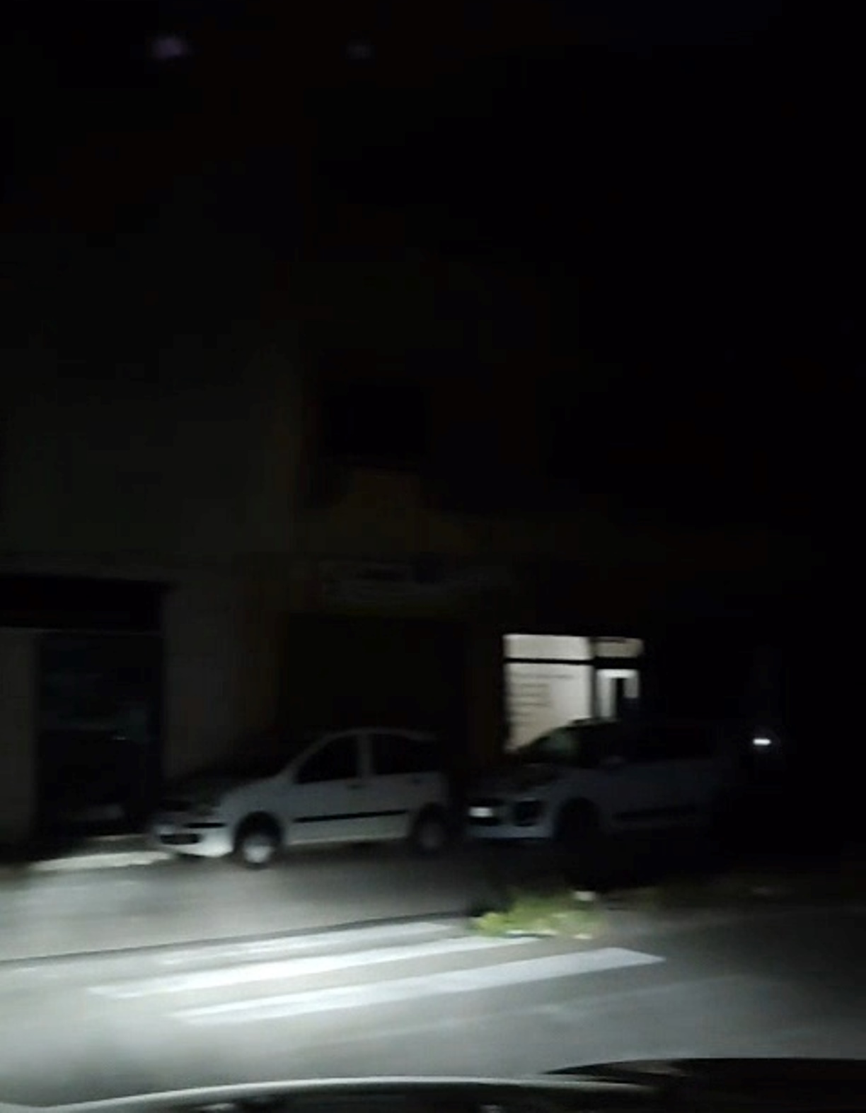 Gebbione al buio
