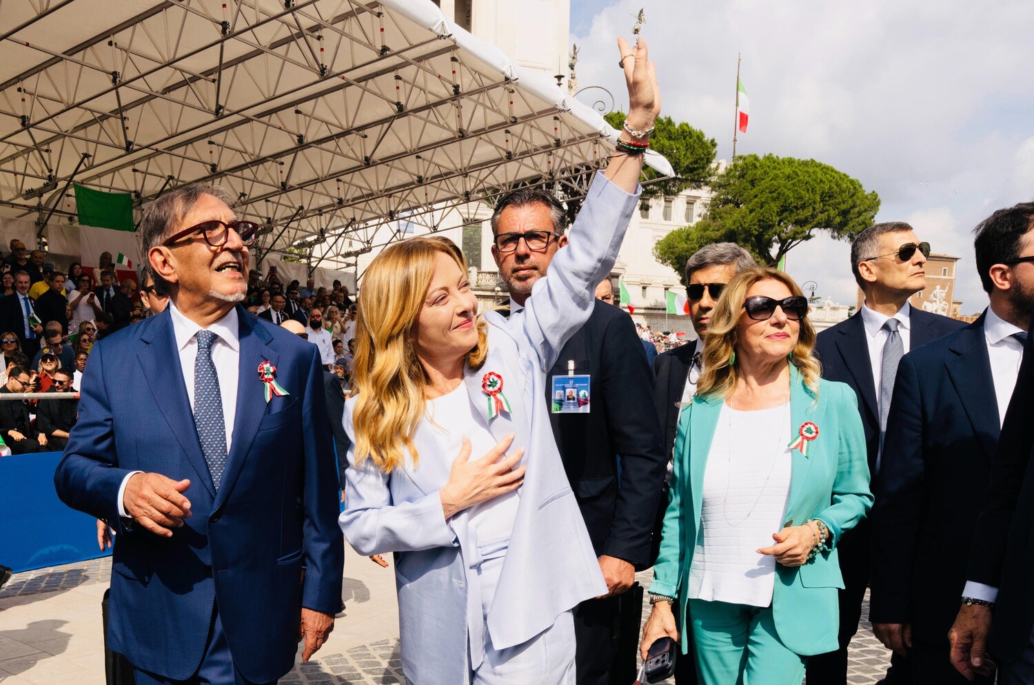 Giorgia Meloni Festa della Repubblica