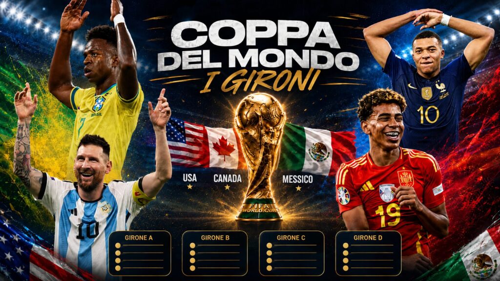 Grafica Gironi Mondiali 2026