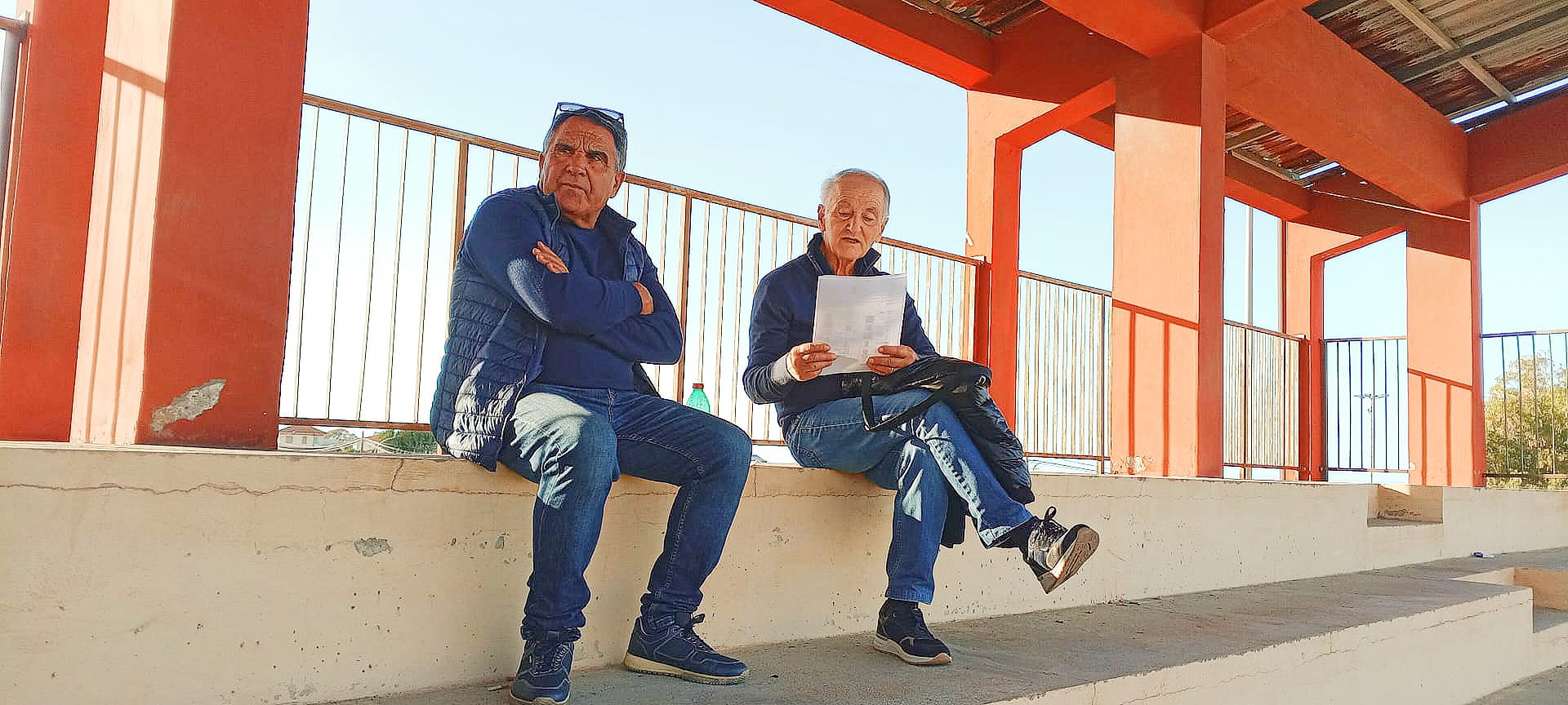 I selezionatori Gianni Scardamaglia a dx e Francesco Giampà a sx