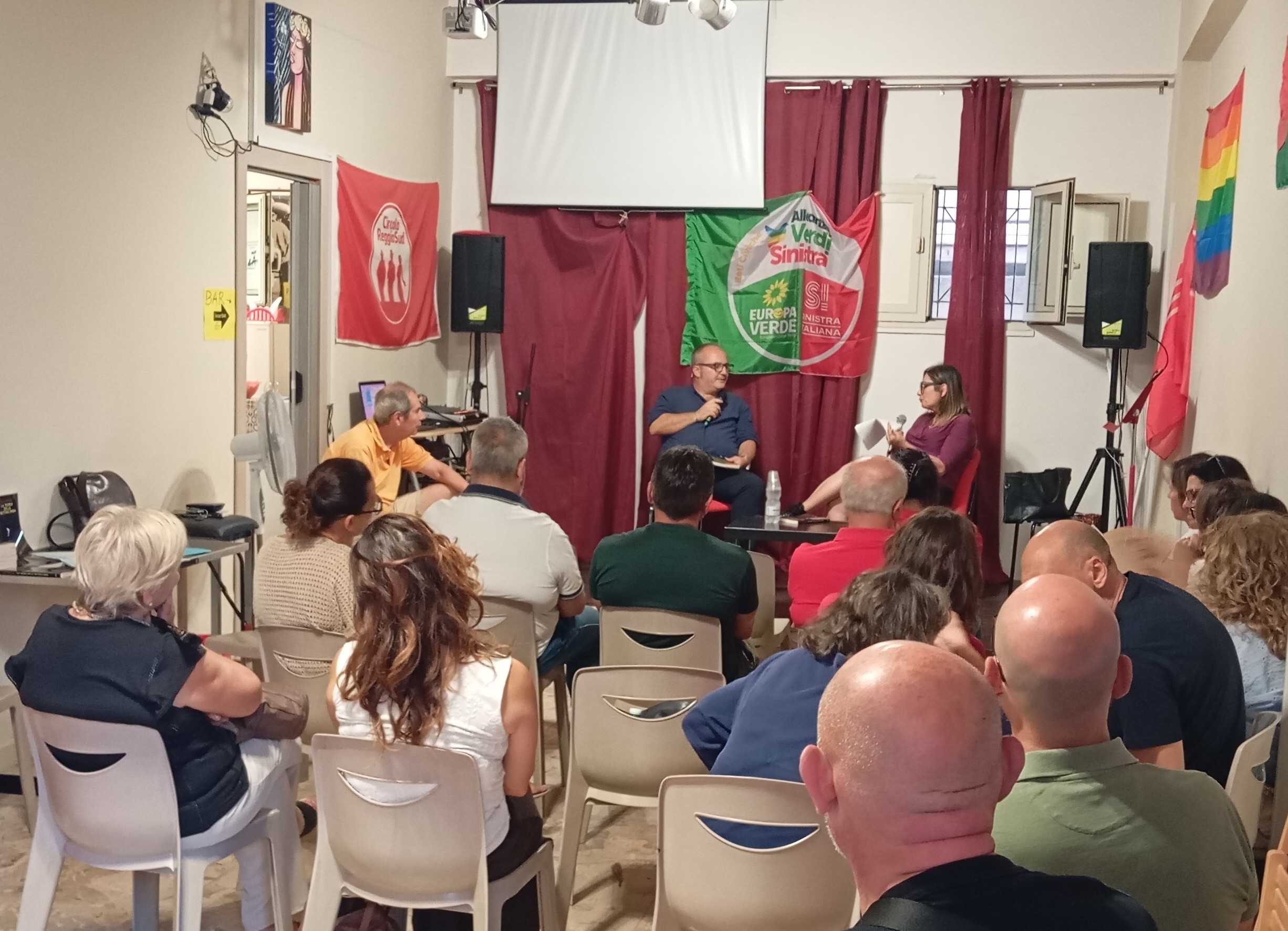 INCONTRO SCRITTORE GAETANO MESSINEO CIRCOLO REGGIO SUD