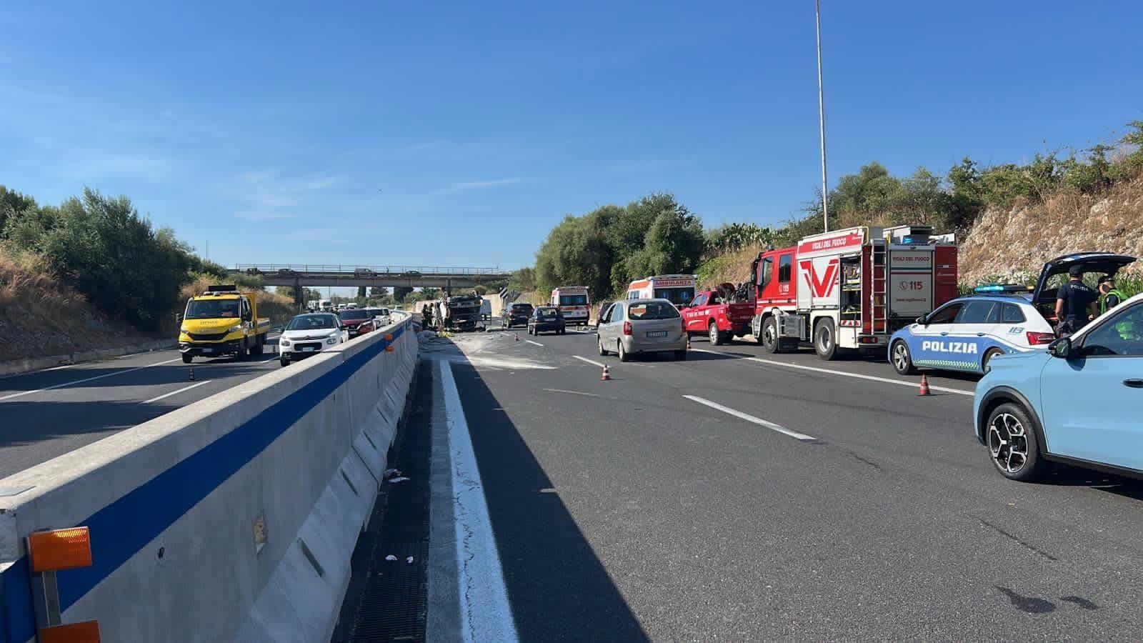 Incidente SS114 Sicilia