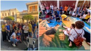 Infiorata Taurianova bambini autistici