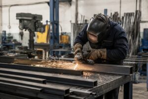 Lavoratore in officina
