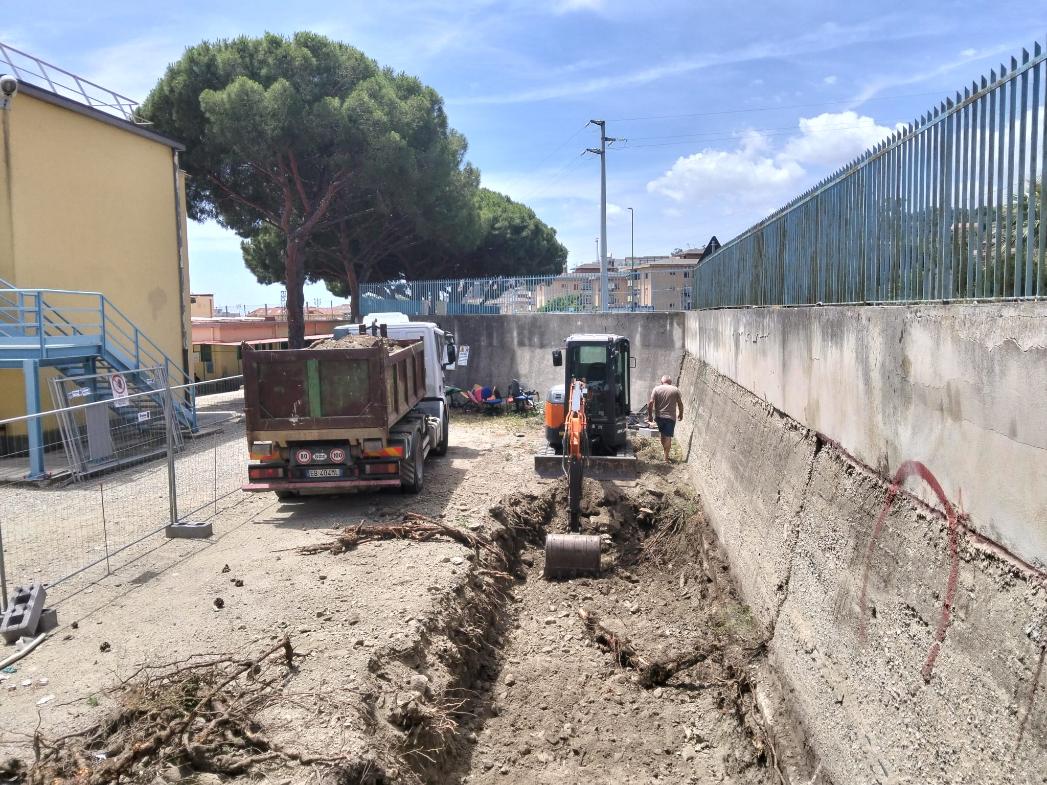 Lavori plesso annibale messina