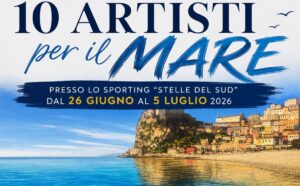 Locandina 10 artisti per il mare