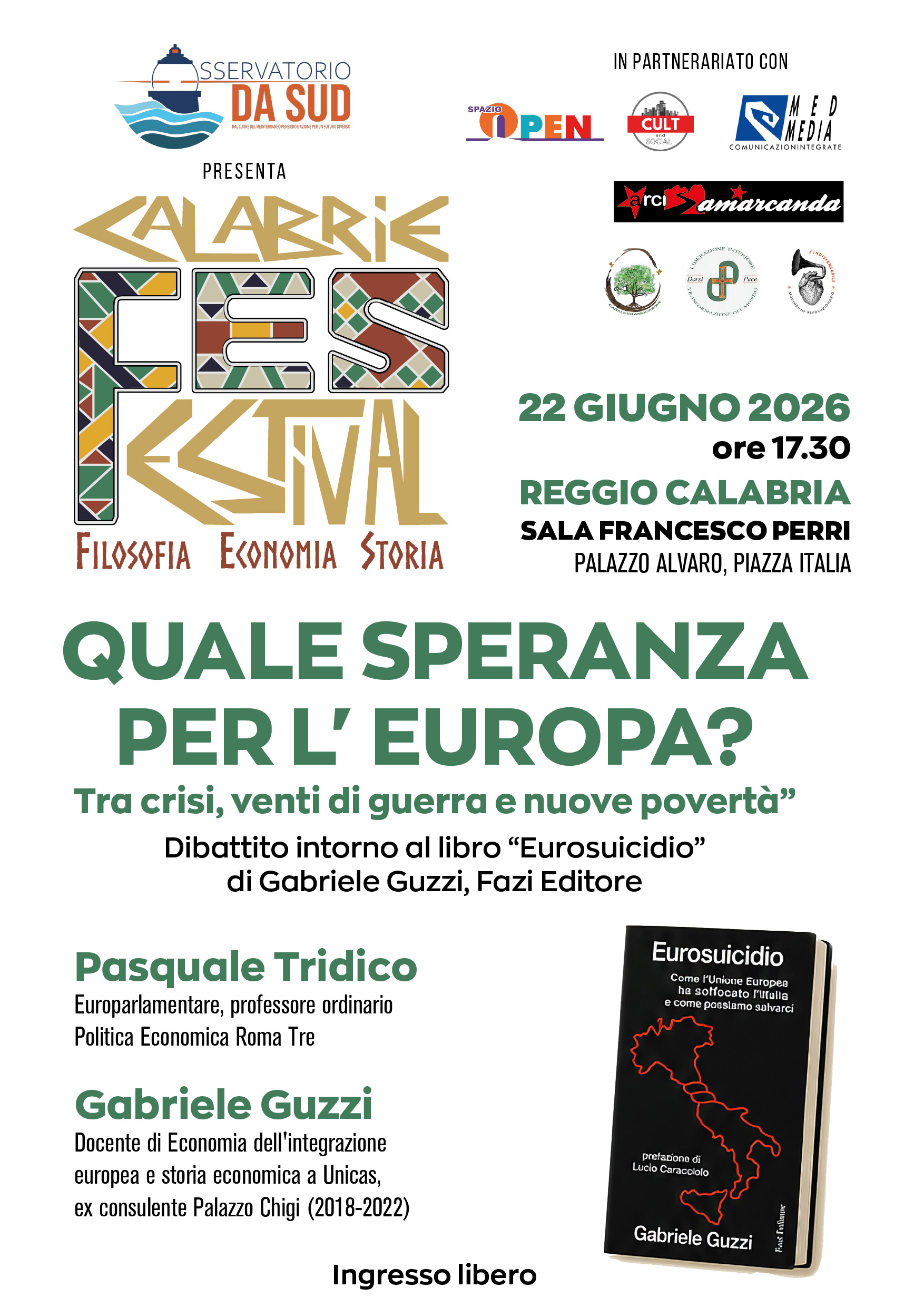Locandina 22 GIugno 2026 Calabrie FES Festival