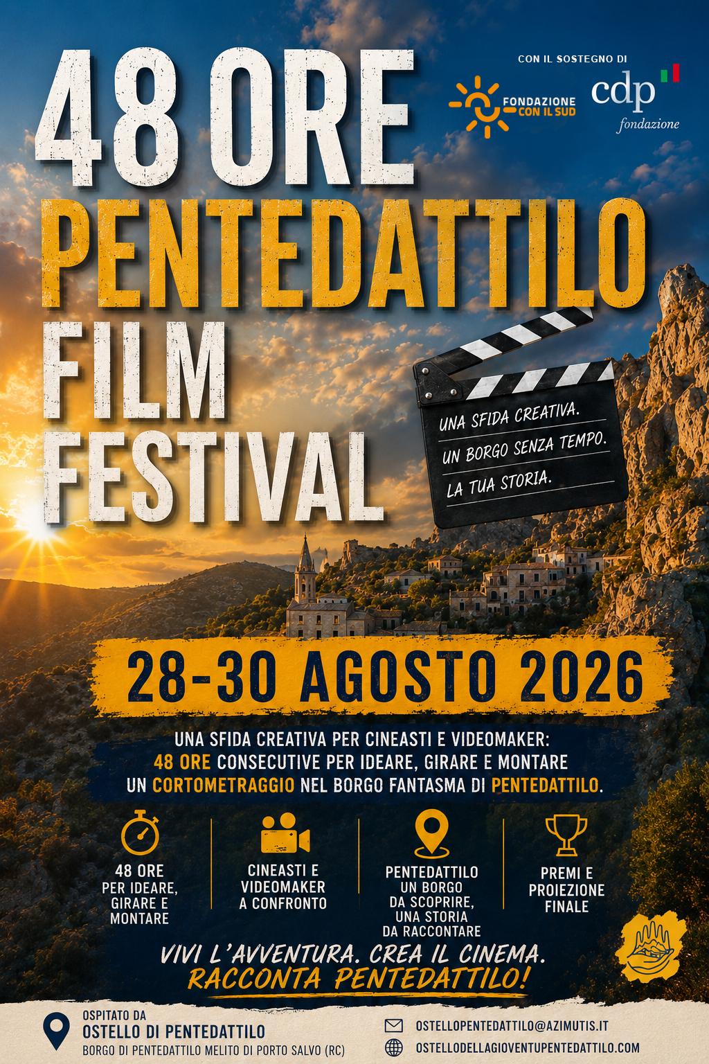Locandina 48 Ore Pentedattilo Film Festival