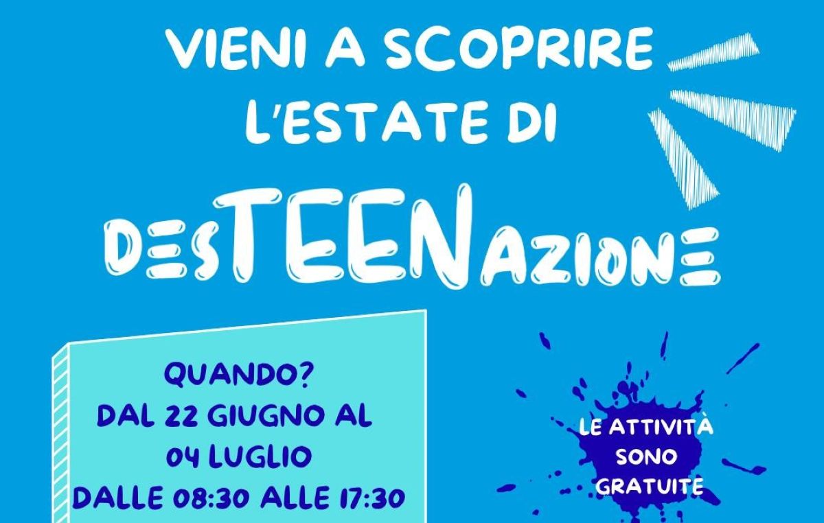 Locandina DesTEENazione Catanzaro