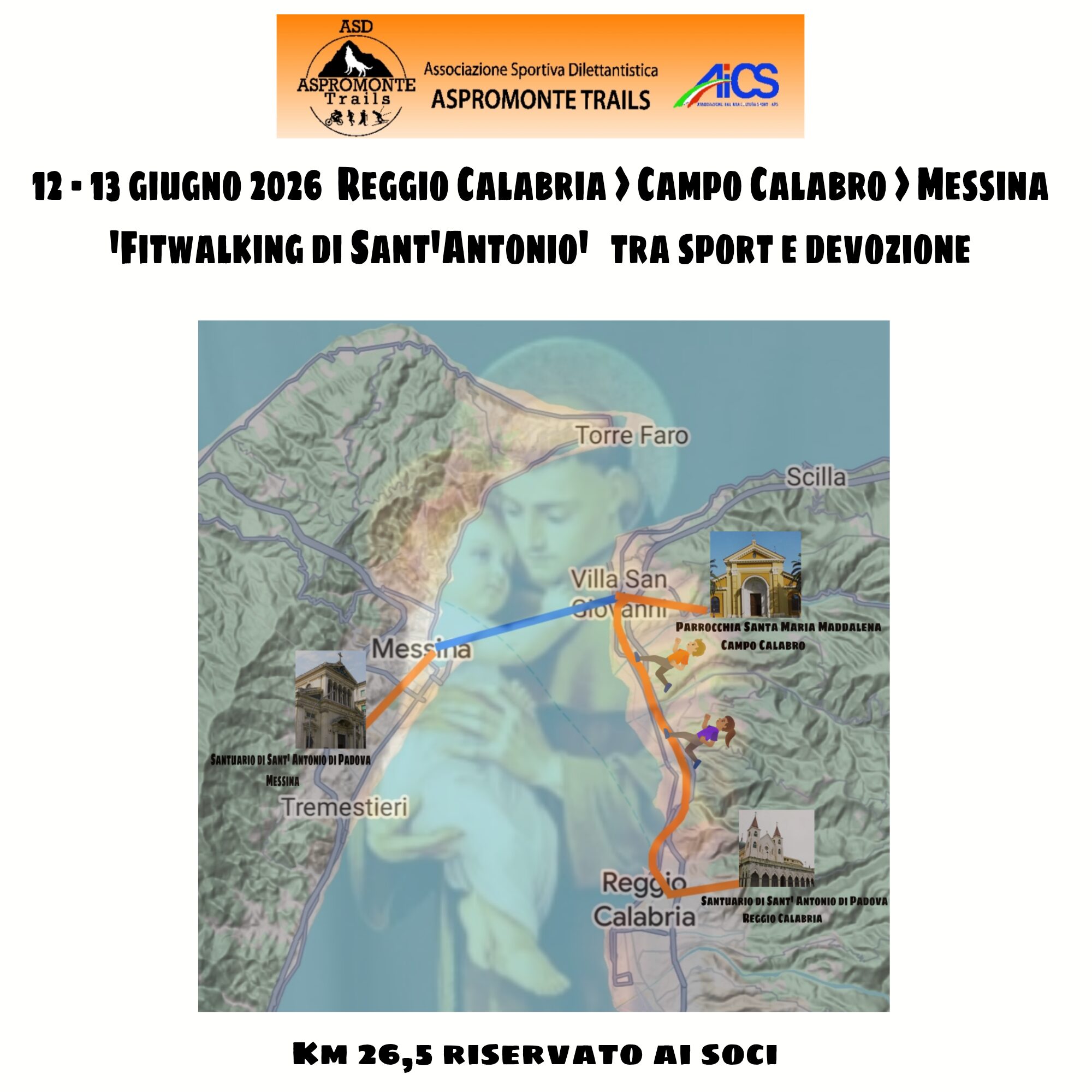 Locandina Fitwalking Sant'Antonio