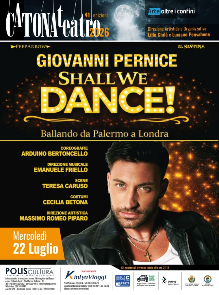 Locandina Giovanni Pernice Shall We Dance!