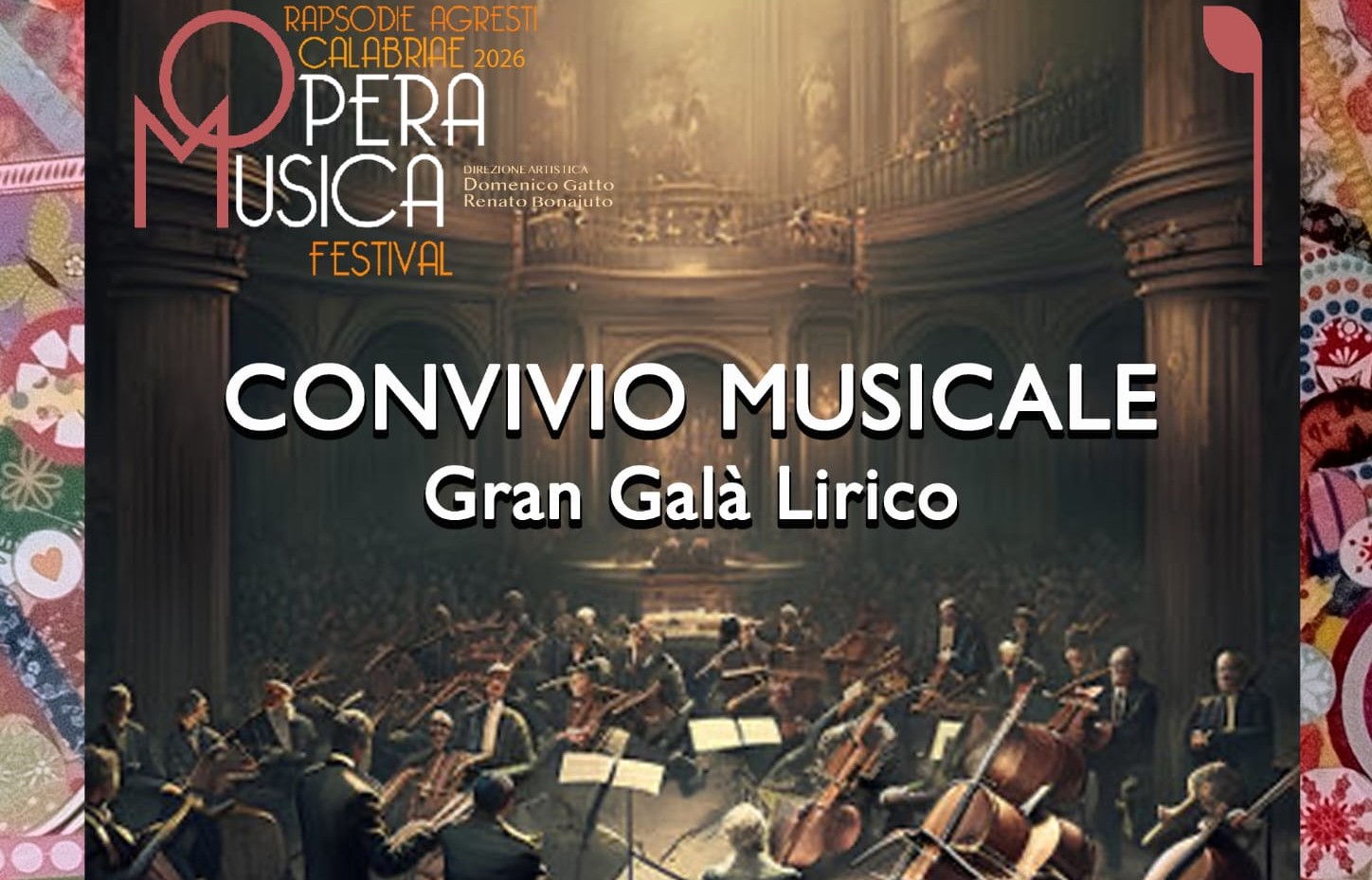 Locandina Gran Galà Lirico – Locri