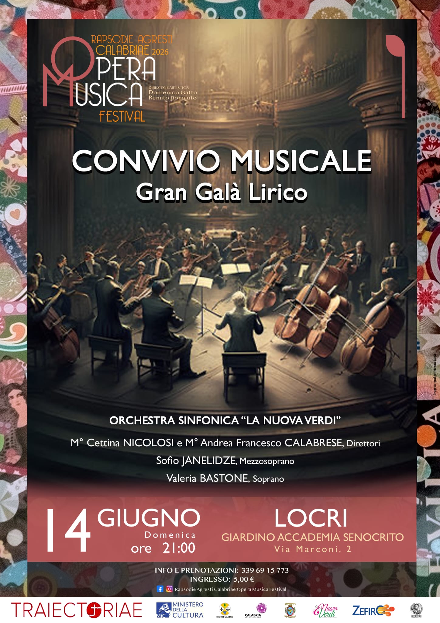 Locandina Gran Galà Lirico - Locri