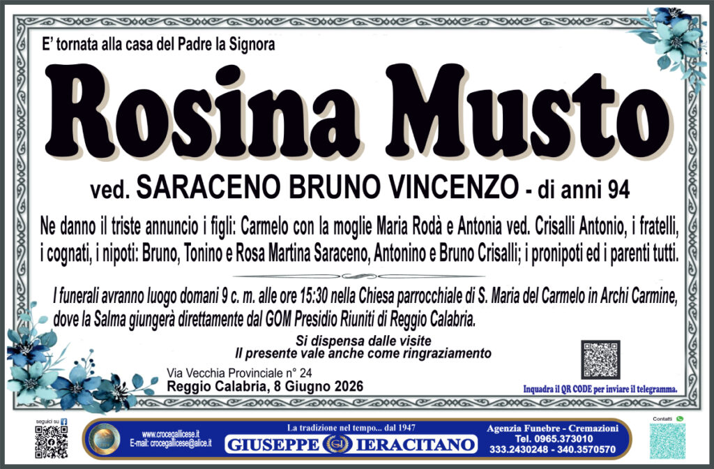 MUSTO ROSINA