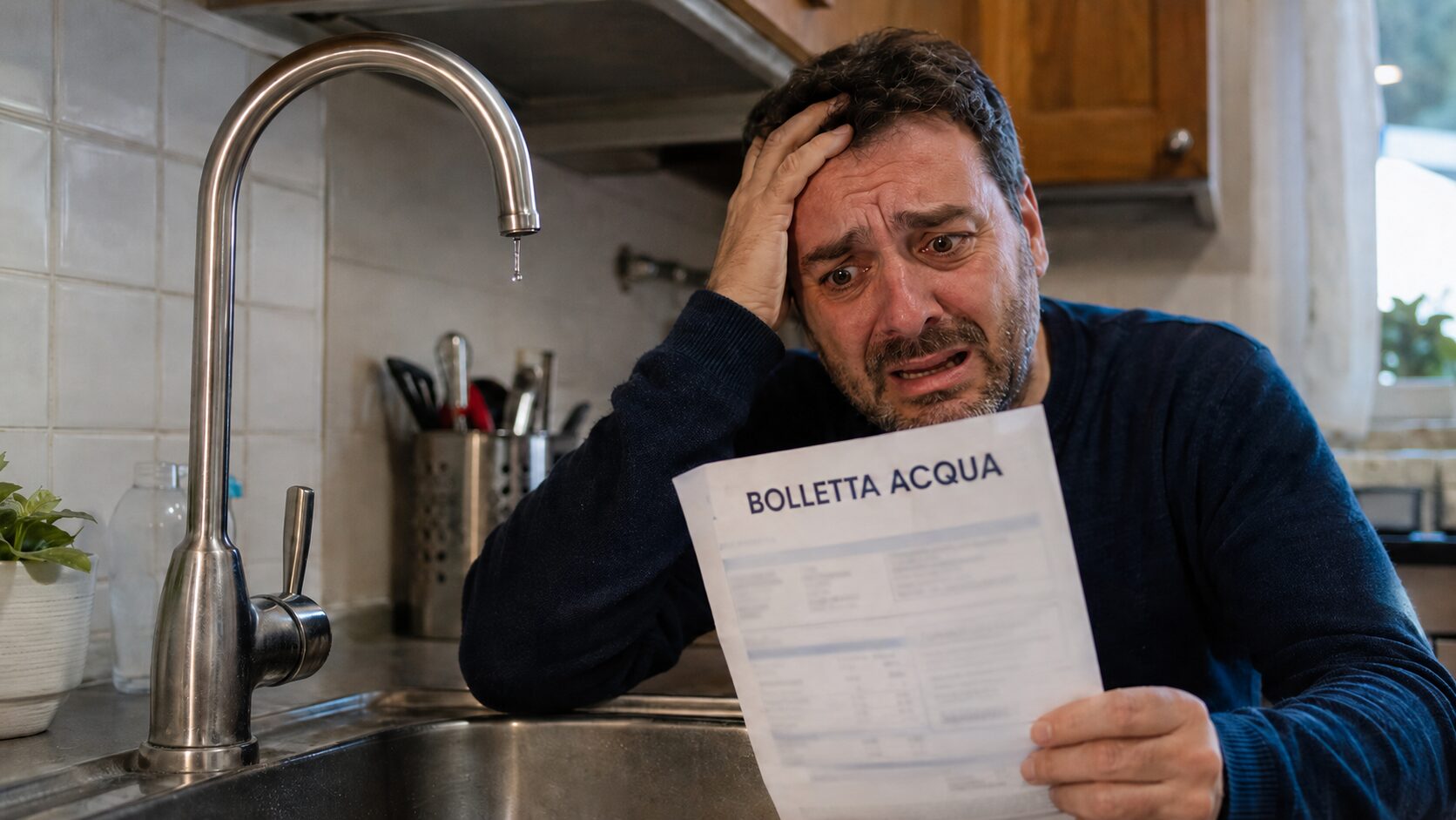 Mancanza d’acqua e bolletta salata
