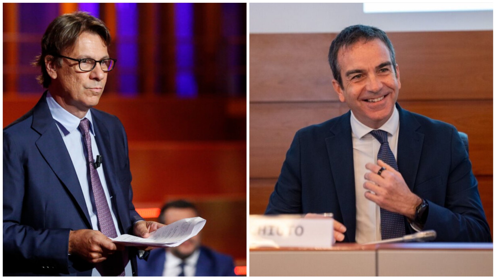 Nicola Porro e Roberto Occhiuto