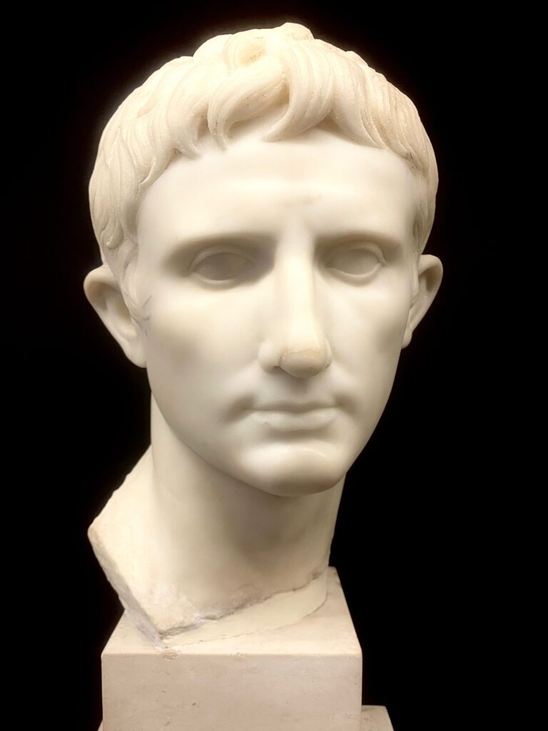 PARCO CT_Centuripe, Museo archeologico_2 Ritratto marmoreo di Augusto