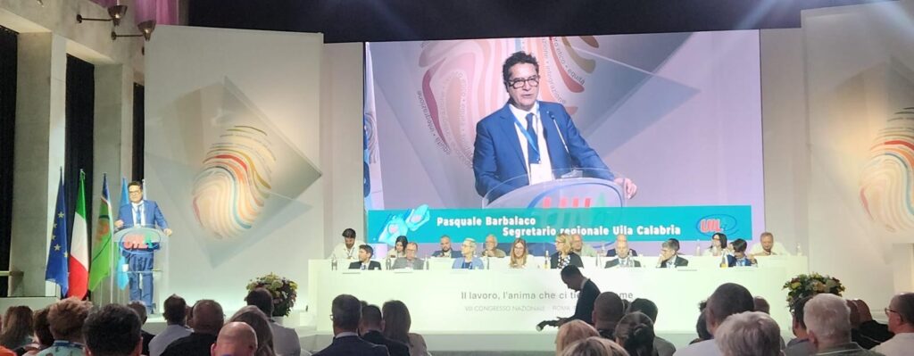 Pasquale Barbalaco Congresso Nazionale UILA UIL